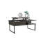 Lift Top Coffee Table Juvve, One Shelf, Carbon Espresso