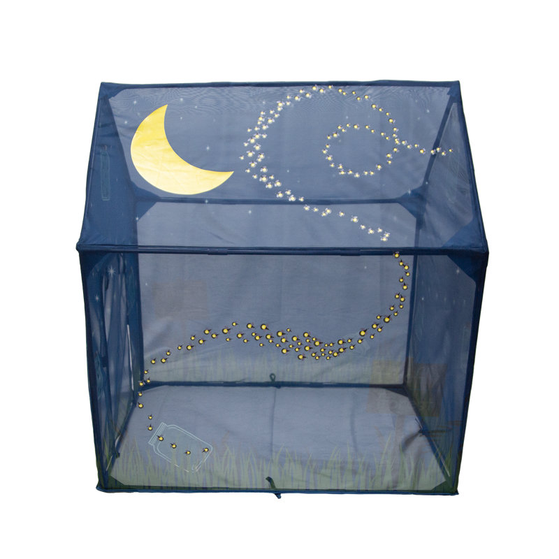 Glow-in-the-Dark Firefly Mesh Playhouse Tent