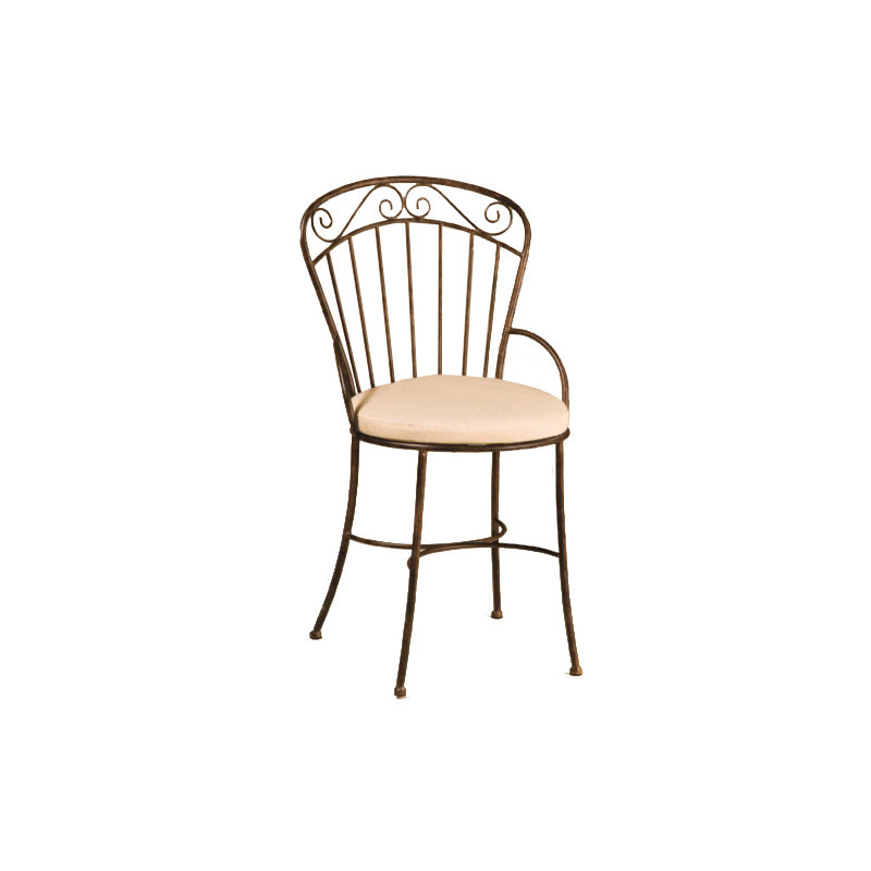 Chaise de patio impériale avec coussin