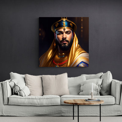 «Post Malone» par Stephen Chambers, impression sur toile tendue