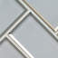 Rivella Herringbone 11 in. x 14 in. Glossy Glass Mosaic Wall Tile-36931020