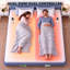 Protège-matelas chauffant, surmatelas électrique matelassé à poches profondes avec 10 réglages-118621558