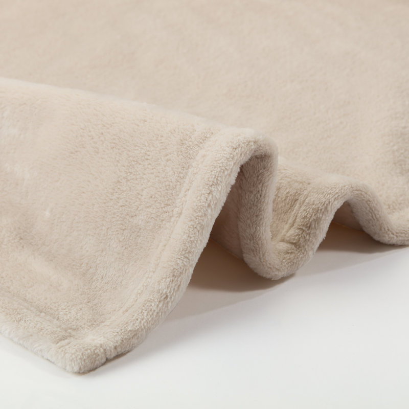 Blanket, Taupe, 60"W x 80"L