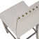 5-Piece Farmhouse Dining Table Set,  Counter Height Dinette Set for 4
