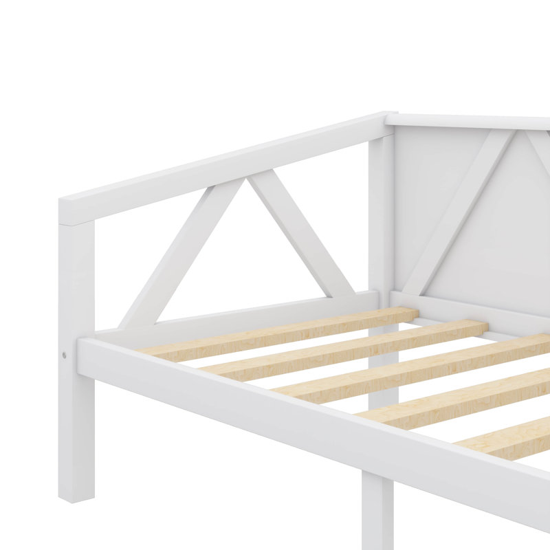 Contemporary Minimalist-Designed Daybed Idea, Twin, White