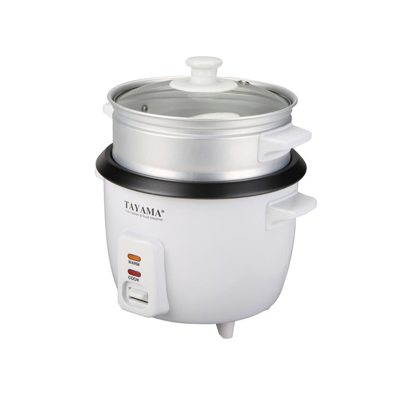 Cuiseur à riz 1 gallon avec plateau à vapeur tayama, 3 tasses