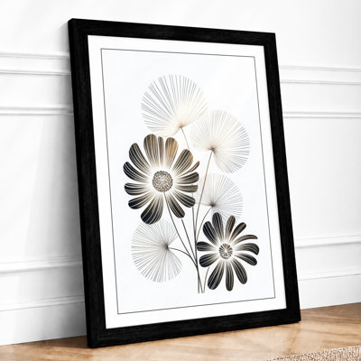 Striped Study Botanical - Print