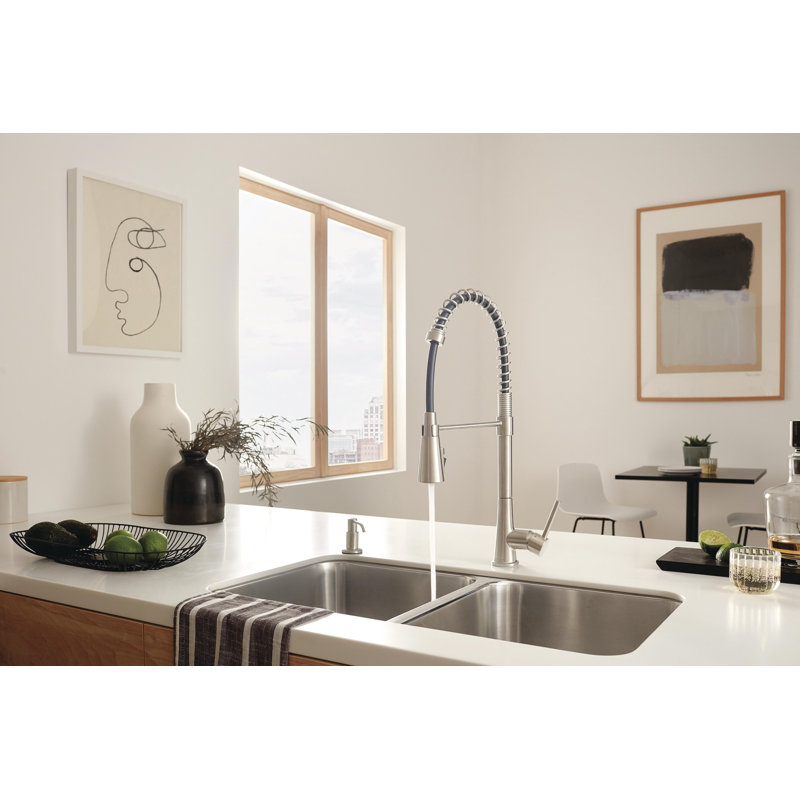 Peerless Precept Kitchen Faucet, Stainless