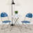 Joaquin Plastic Fan Back Folding Event Chairs with Carrying Handles-474709209