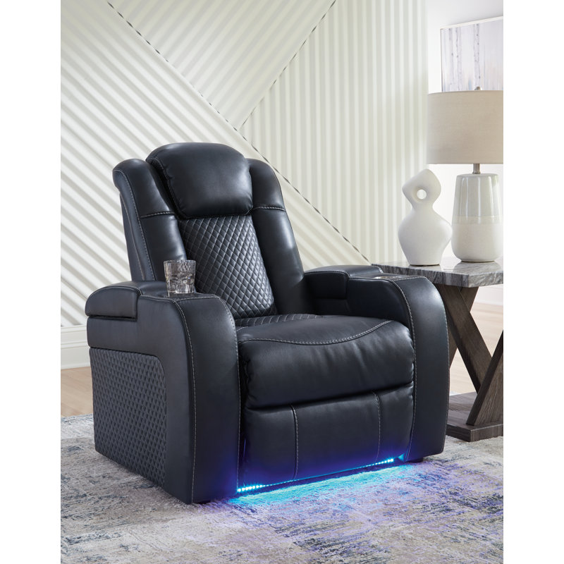Fauteuil inclinable électrique Fyne-Dyme, Noir