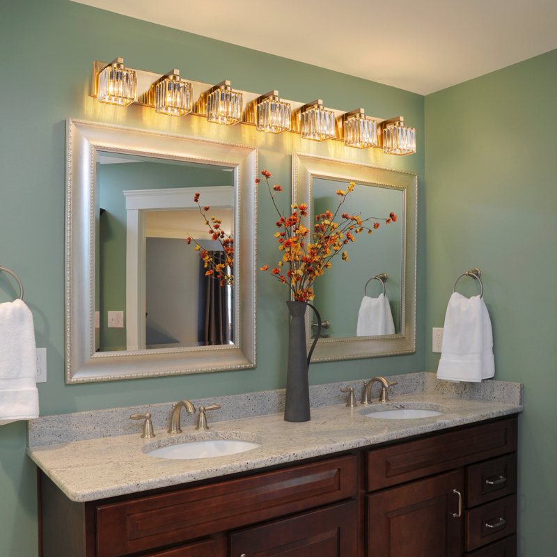 Paislyn Dimmable Vanity Light, 7, Gold