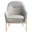 Fauteuil en velours de 26,25 po Margo-1727802428