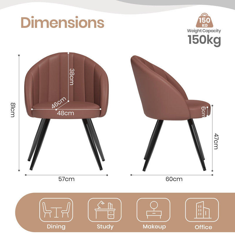 Dining Set, Brown, Brown, Brown / Black