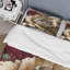 Ensemble de housse de couette en microfibre / polyester Blossoming Vintage Rose-1056377513