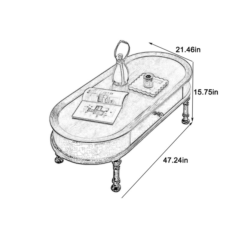 Plateau de table basse en verre