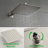 Pressure-Balanced (Temperature Control Only) Complete Shower System-93620295
