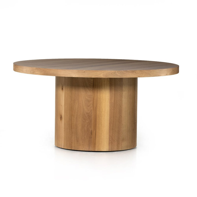 Hudson Round Solid Wood Dining Table