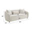Canapé Jamali avec 3 coussins-151256221