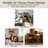 32 INCH WRITING DESK WITH SHELF CABINET IN BLACK-455459469