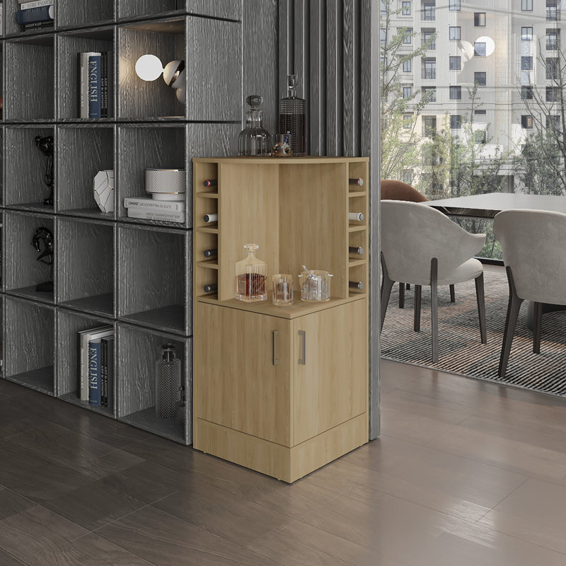 Armoire à boissons en chêne Modern Modern, Naturel