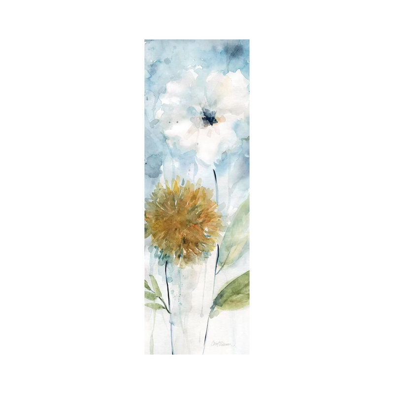 Holland Spring Blooms I by Carol Robinson - Wrapped Canvas Panoramic Painting, 30.48 cm H x 91.44 cm W x 1.91 cm D