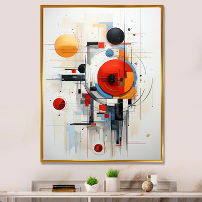 Impression abstraite sur toile Rossan