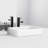 PLUSTEEL 16'' Ceramic Rectangular Vessel Bathroom Sink