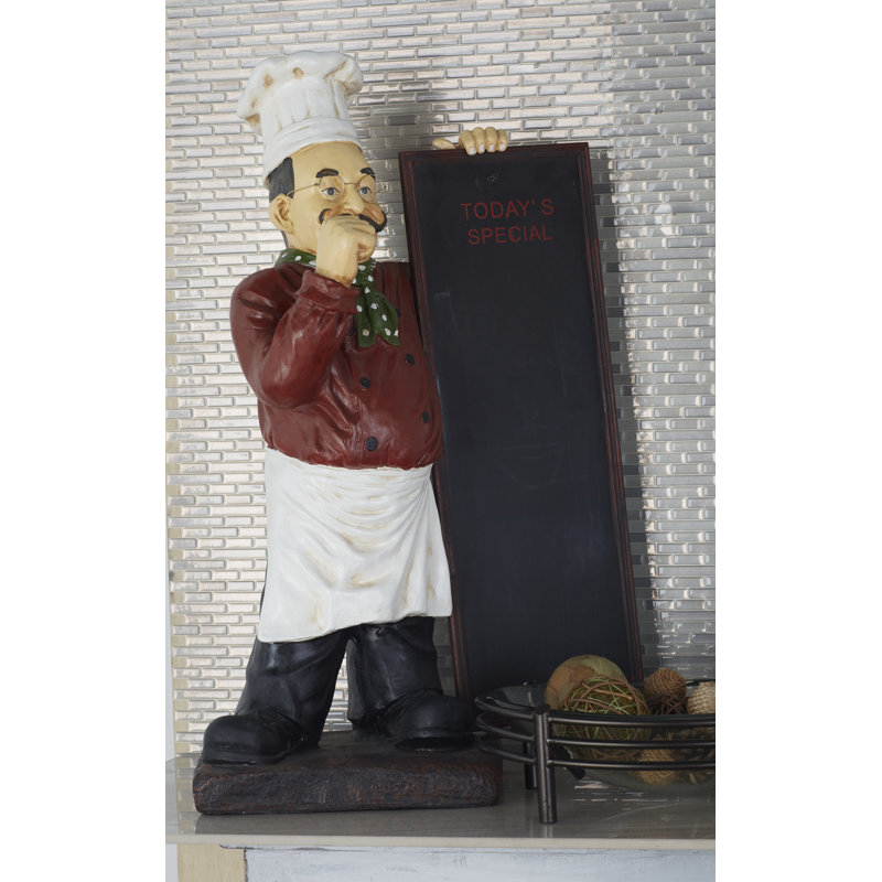 Tableau noir sur pied Chef Polystone