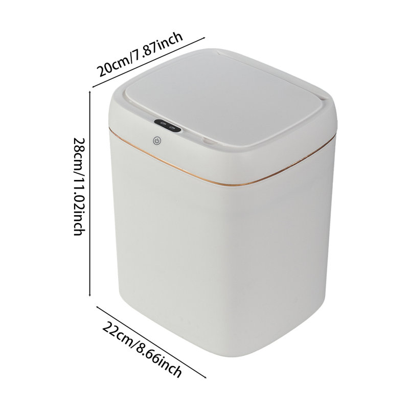 Plastic Motion Sensor Waste Bin - 11L