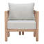 Fauteuil Leto gris