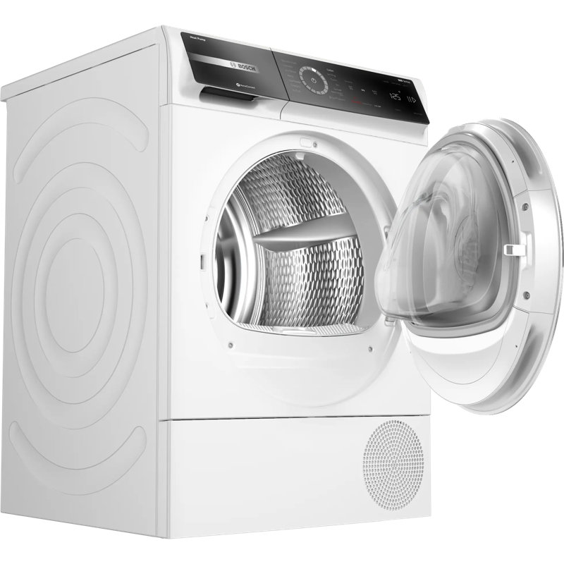 Bosch 500 Series Electric Ventless Dryer With Heat Pump 24 Inch in White