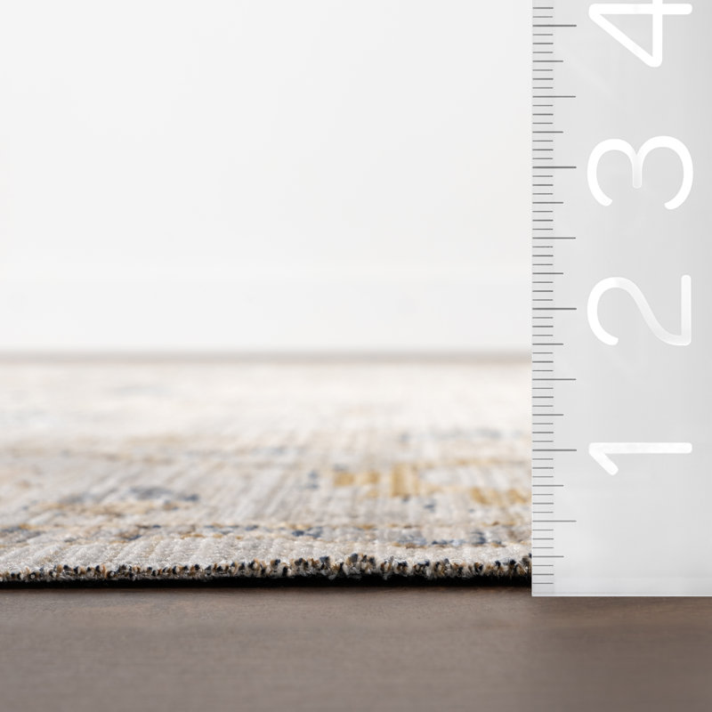 Jasonna Indoor/Outdoor Machine Washable Area Rug, Runner 2' x 8'