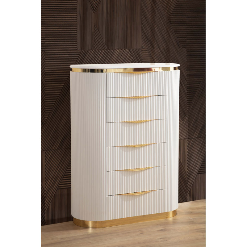 Commode 5 tiroirs Eward