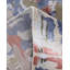 Overdyed One-of-a-Kind 9'3" x 11'10" Hand Knotted Area Rug
