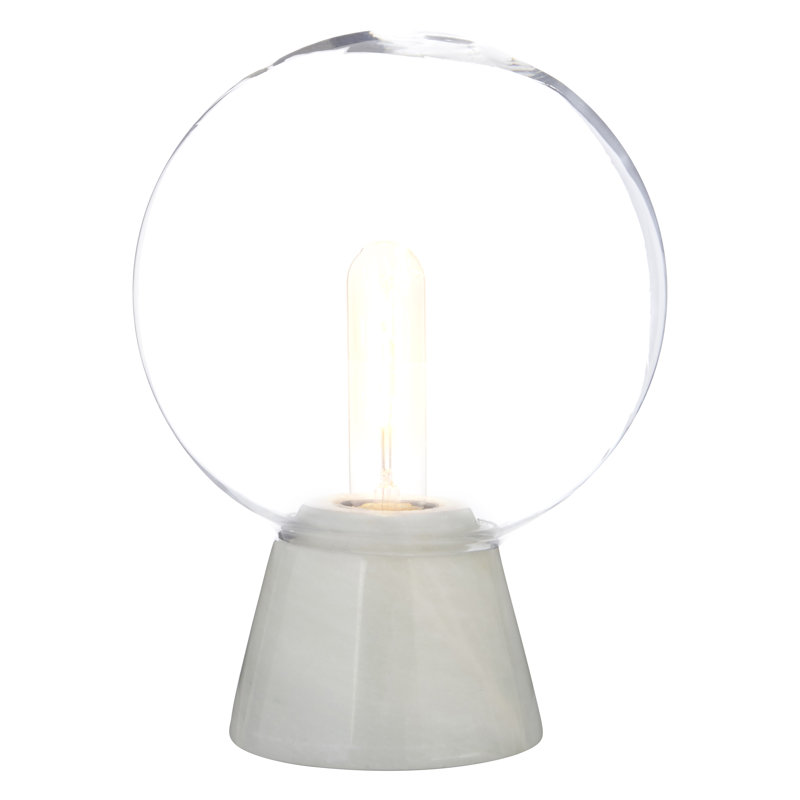 Alejandro Marble Globe Lamp