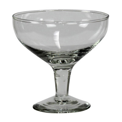 Verre à pied, verre - grande capacité de 4 oz
