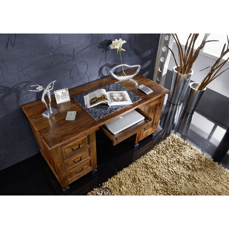 New Boston Solid Wood Writing Desk