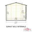 Shire Sun Hut Potting Shed 8 Ft X 12 Ft