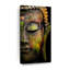 «Half Buddha Face», reproduction sur toile-2096844246