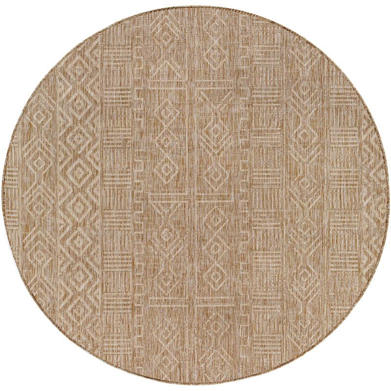 Ranota Global Indoor/Outdoor Rug, Round 160cm