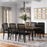 Sonntag Rectangular Dining Table Set w/ Slat Back Side Chairs