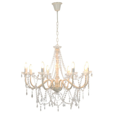Cheever 8 - Light Candle Style Chandelier