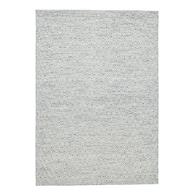 Hand-woven Wool Trondheim Rug in Brown