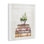 Pot floral et livres rétro, conception de Kim Allen