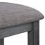Ensemble de table de salle à manger 6 pièces en bois, ensemble de table de cuisine avec 4 chaises et banc, style rustique campagnard