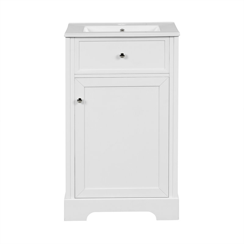 Meuble-lavabo de salle de bain avec lavabo, armoire de salle de bain