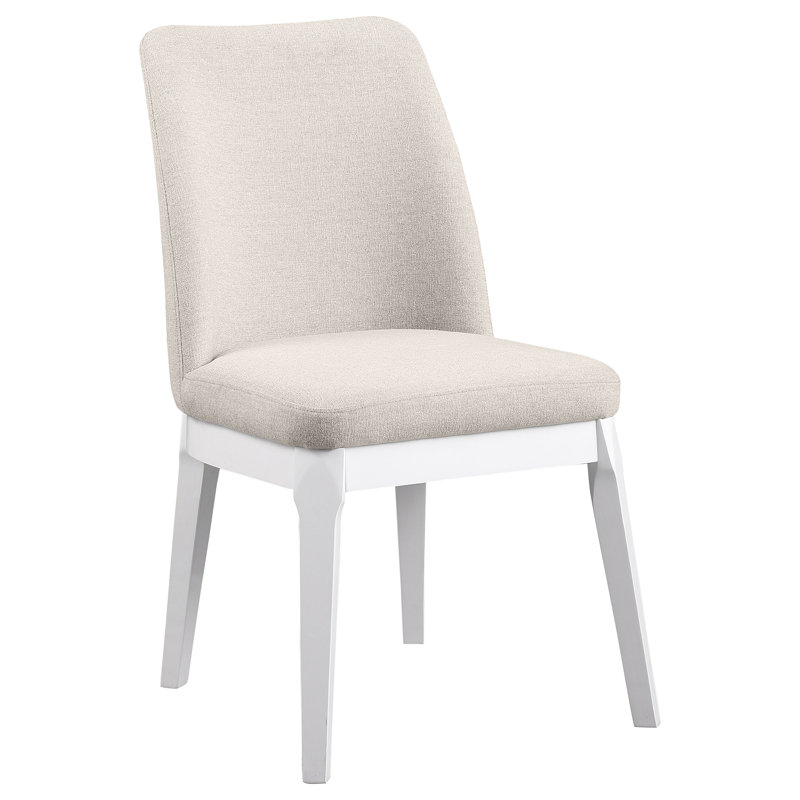Chaise d'appoint rembourrée Jaxsen (ensemble de 2), Beige