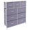 Commode 9 tiroirs - Bleu sarcelle