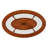 Marquetry Glass Top Coffee Table