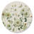 Green Fields 4 Pack Round Single Image Absorbent Stone Coasters 4” Diameter